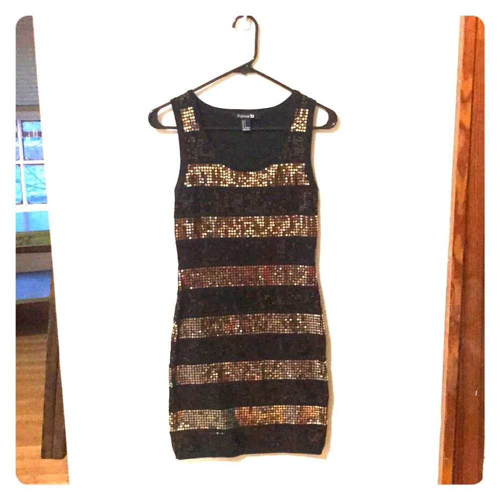 Mini Sequins Dress